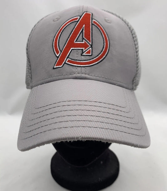 Marvel's Avengers Assemble Unisex Adults Gray Adjustable Hat