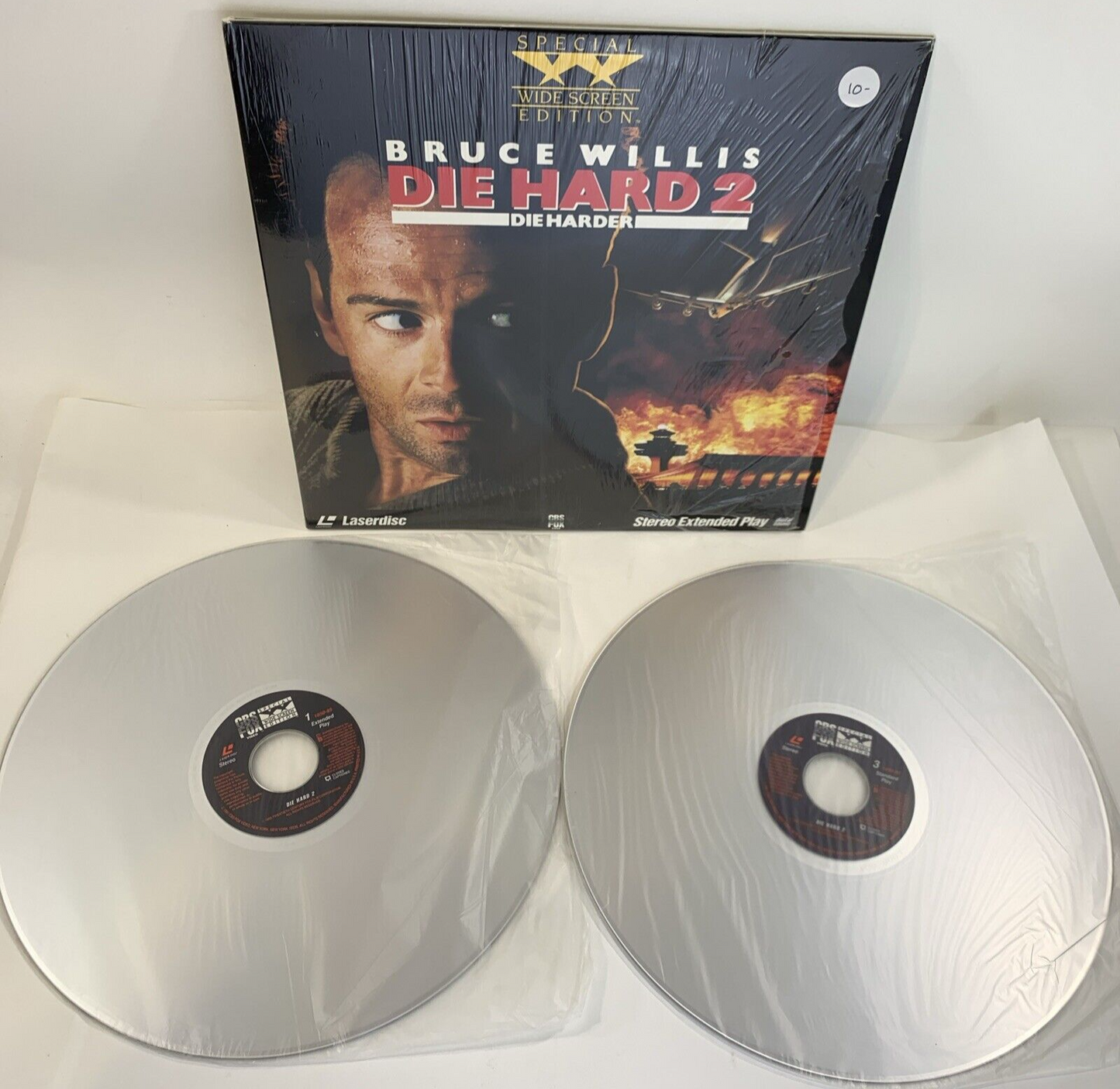 Die Hard (Widescreen Laserdisc Bundle) Die Hard 2/Die Hard 3 -  Tested