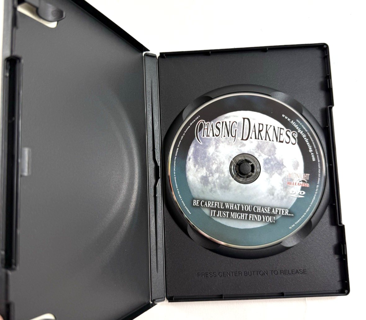 Chasing Darkness (DVD, 2010) Tested and Working