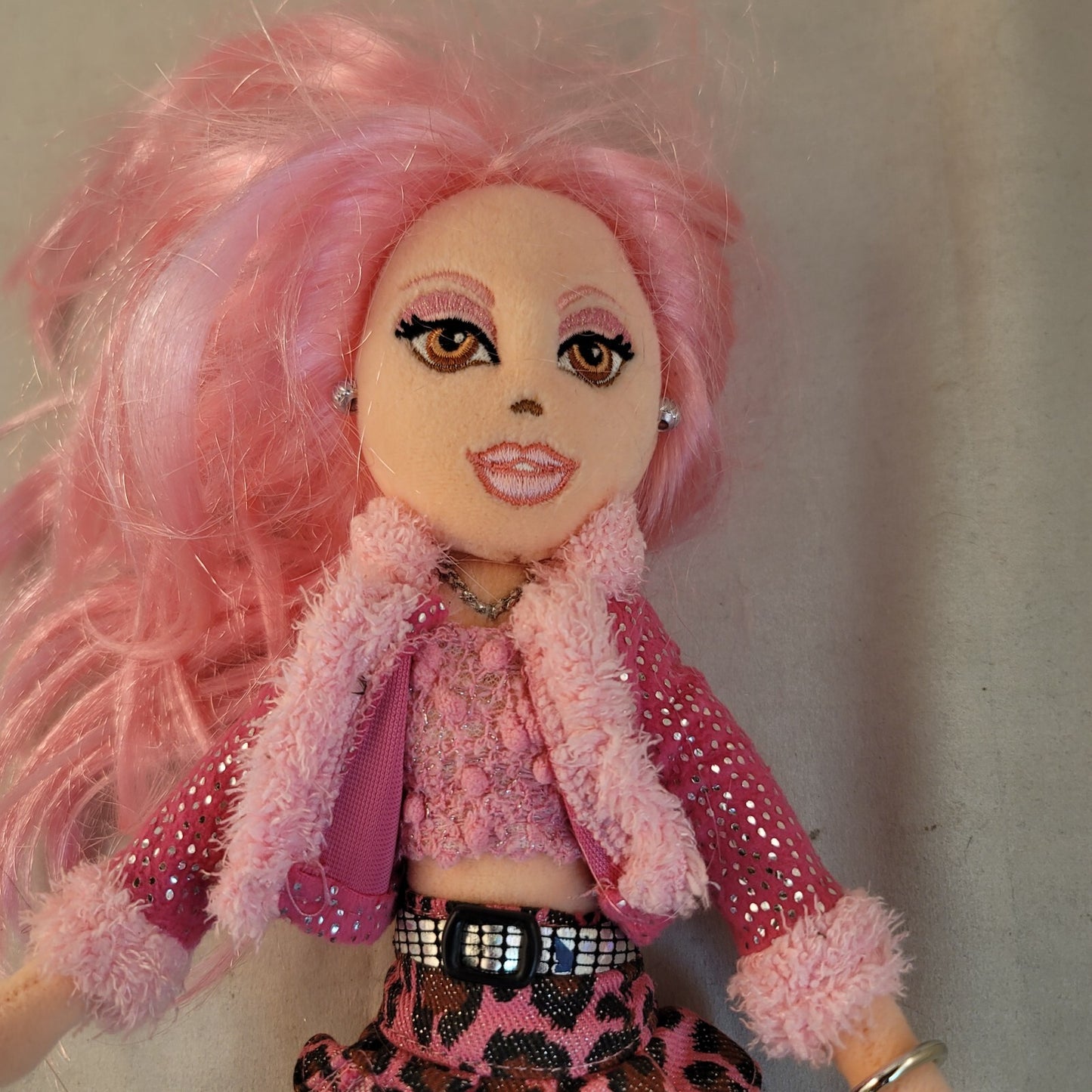 Ty Girlz 13" Plush Dolls Lot of 2 Toys Sizzlin' Sue and Punky Penny