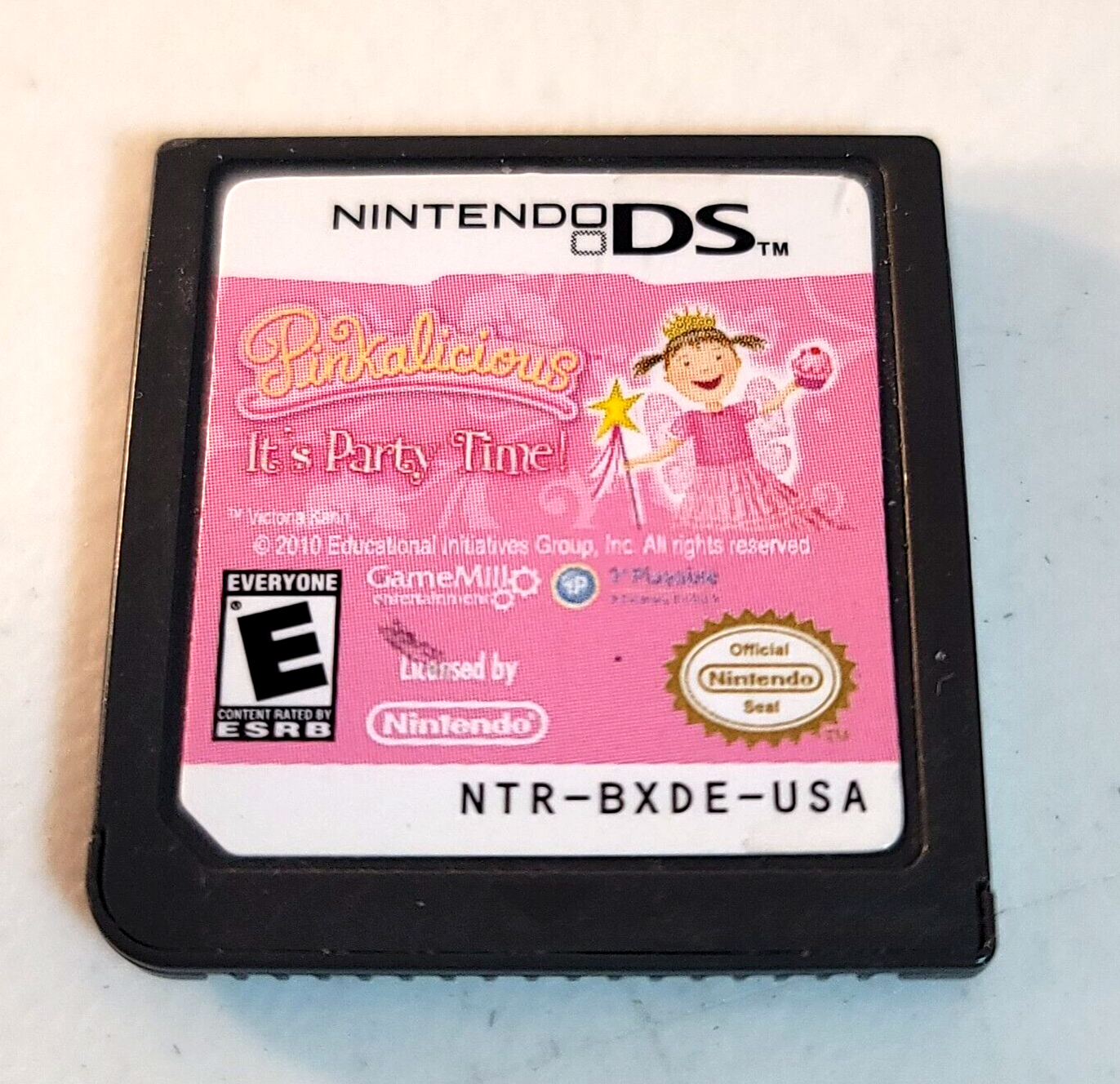 Pinkalicious: It's Party Time (Nintendo DS, 2011) Game Cartridge - Tested