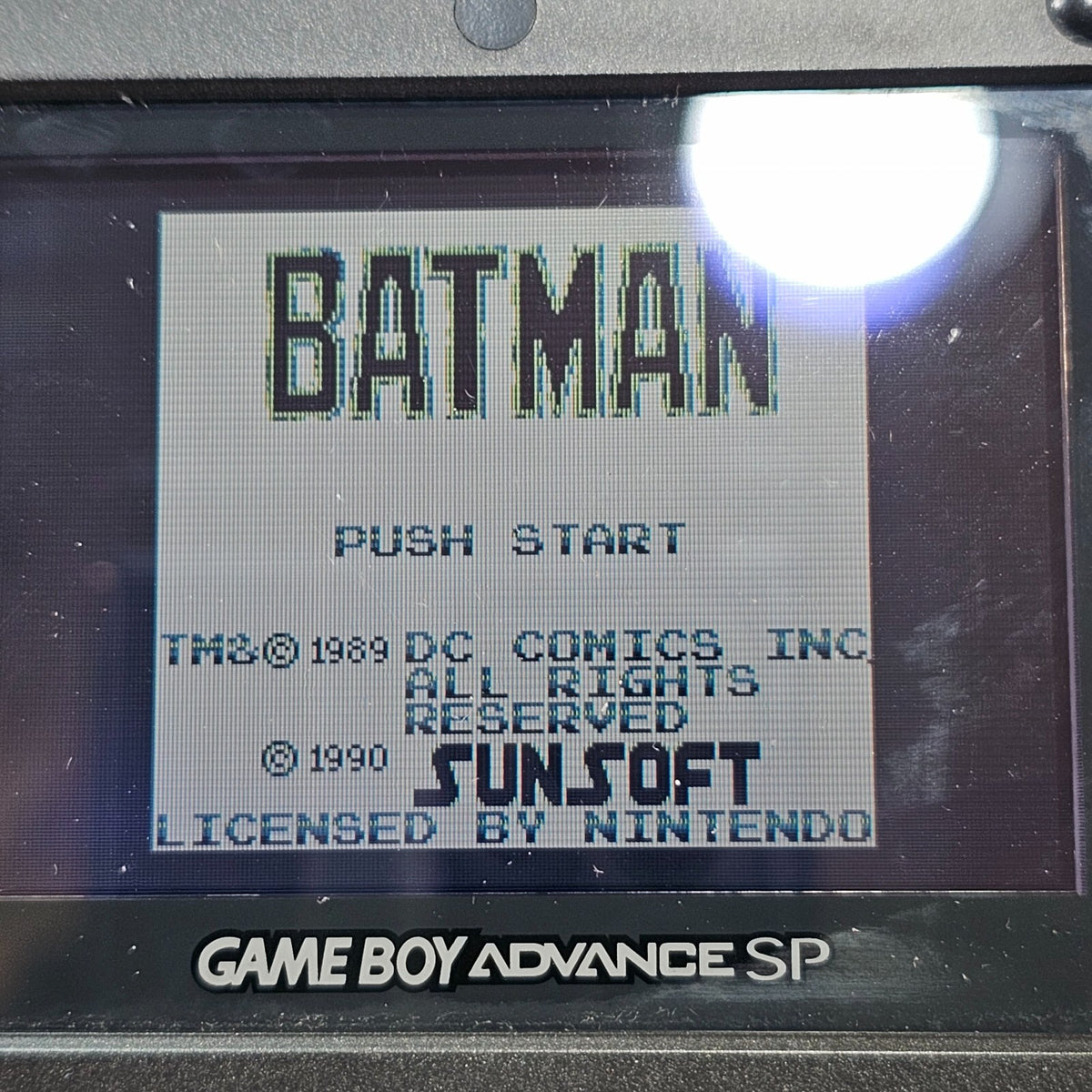 Batman: The Video Game (Nintendo Gameboy, 1990) Game Manual Box Inserts - Tested