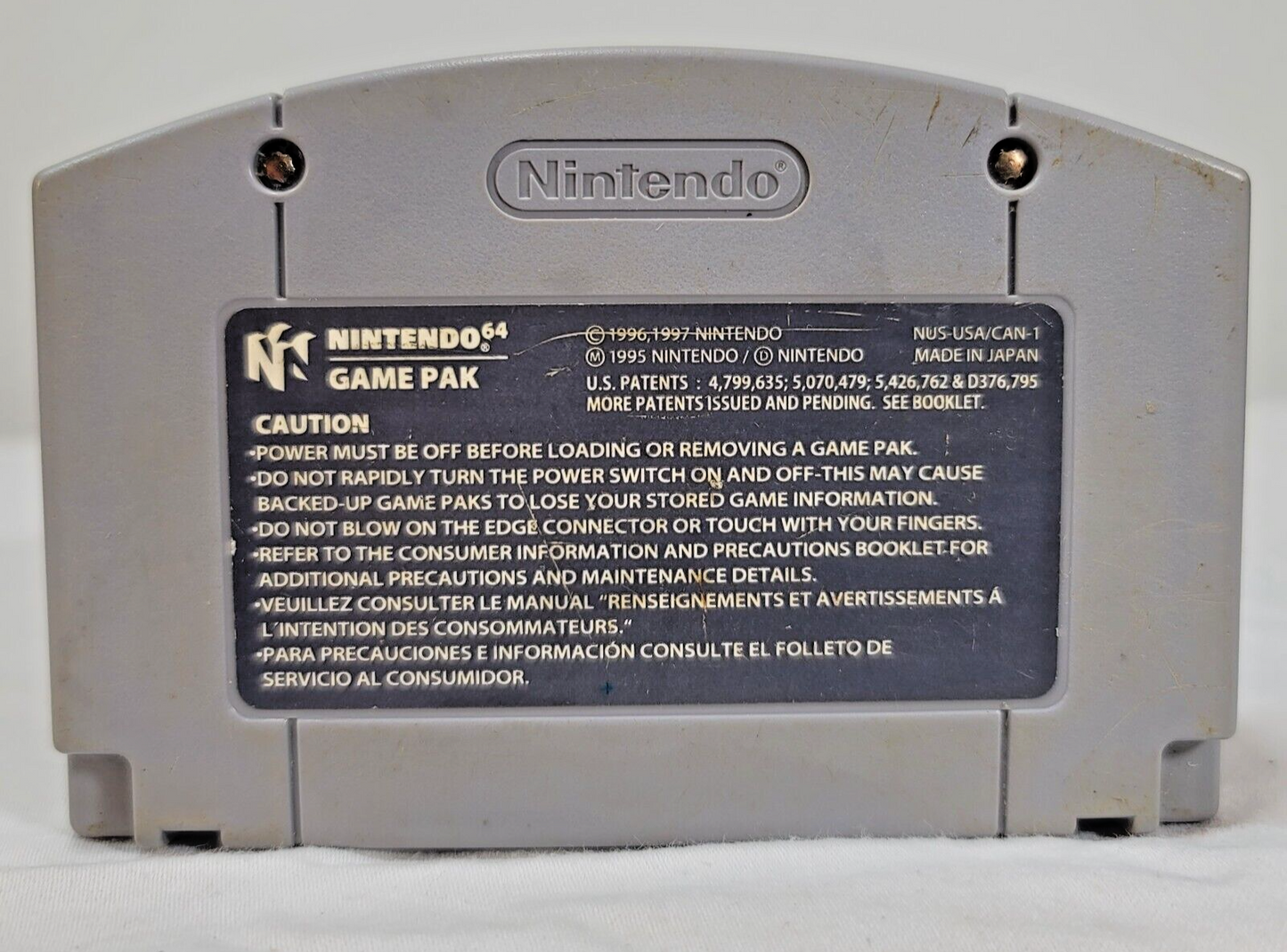 Twisted Edge Extreme Snowboarding (Nintendo 64, 1998) Game Cartridge - Tested