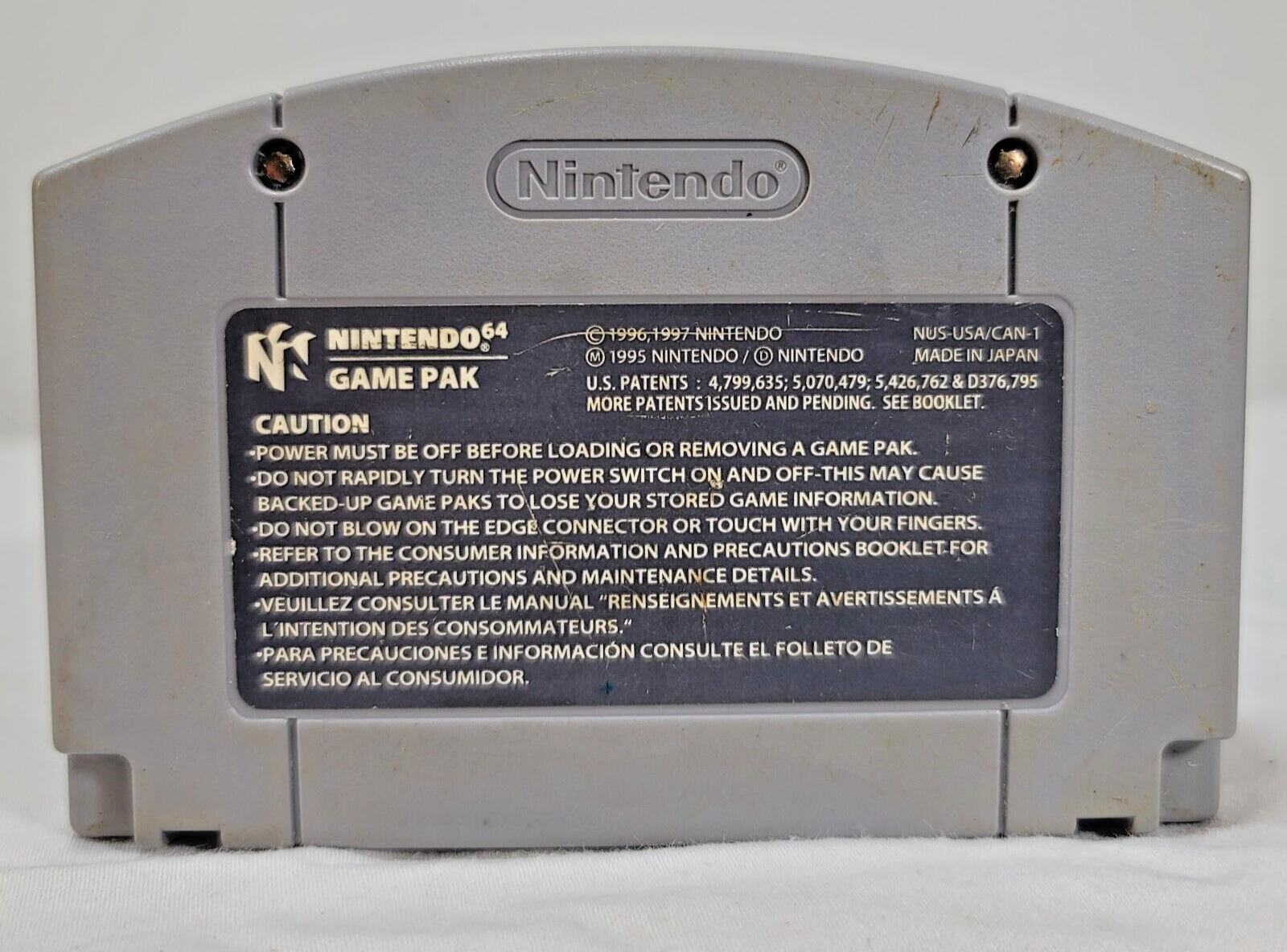 Twisted Edge Extreme Snowboarding (Nintendo 64, 1998) Game Cartridge - Tested