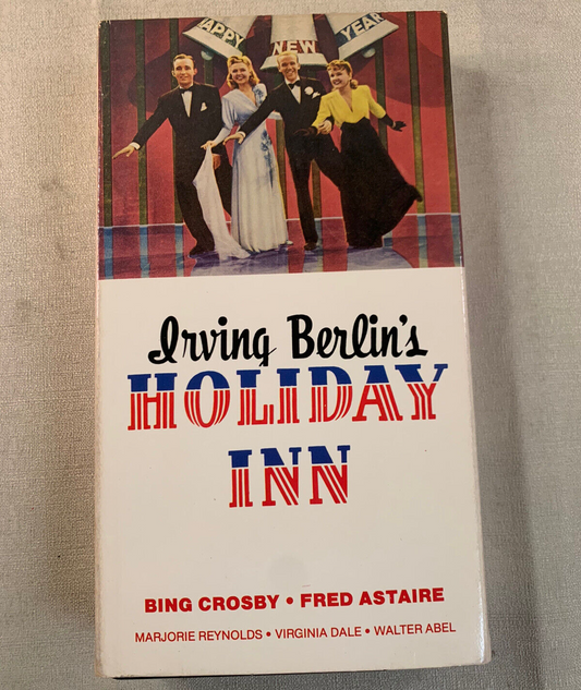 Irving Berlin's Holiday Inn (VHS, 1986) Bing Crosby, Fred Astaire - Tested