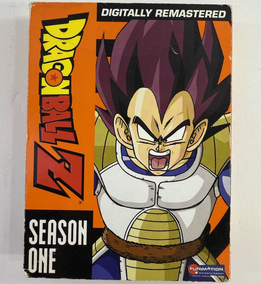 Dragon Ball Z: Season 1  (DVD Box Set, 2006) Vegeta Saga - Tested and Working