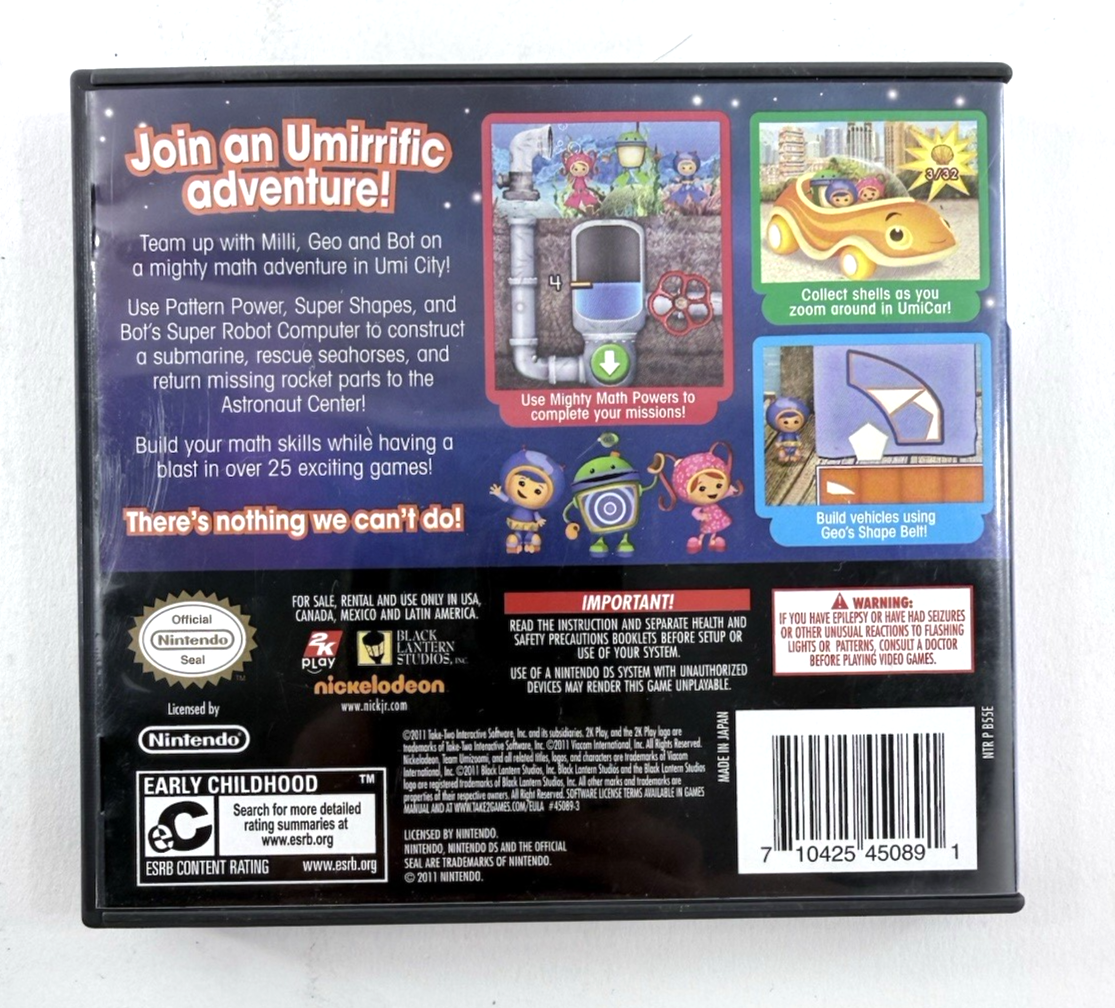 SpongeBob’s Boating Bash & Team Umizoomi (Nickelodeon DS Game Bundle) Tested
