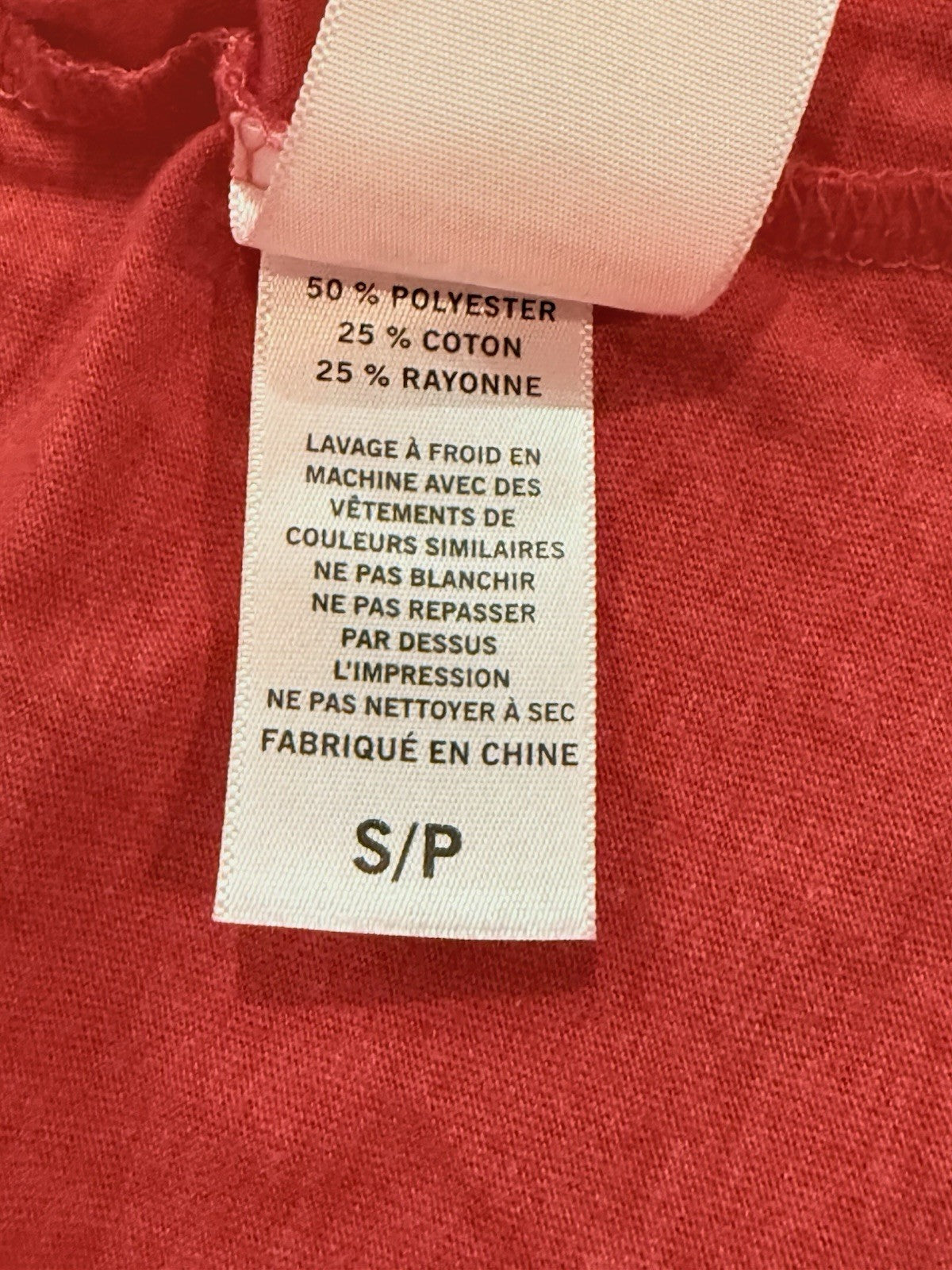 Nintendo Switch 2 Red Staff Limited Edition Employee Promotional T-Shirt - Small