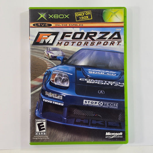 Forza Motorsport (Microsoft Xbox, 2005) Game Case Manual Insert - Tested