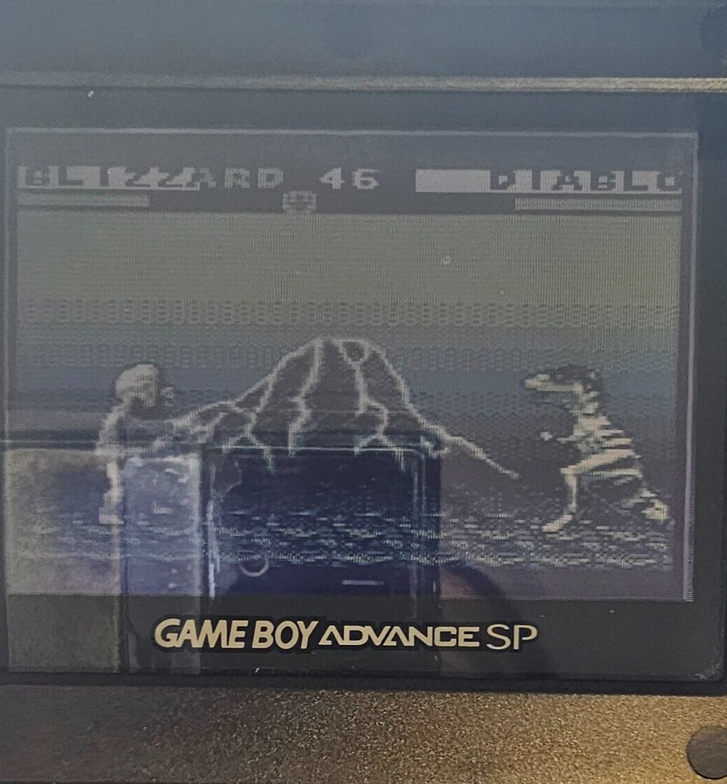 Primal Rage (Nintendo GameBoy, 1995) Game Box Manual Inserts - Tested & Working