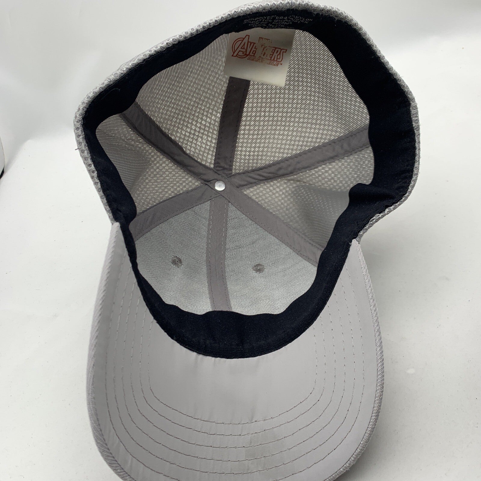 Marvel's Avengers Assemble Unisex Adults Gray Adjustable Hat