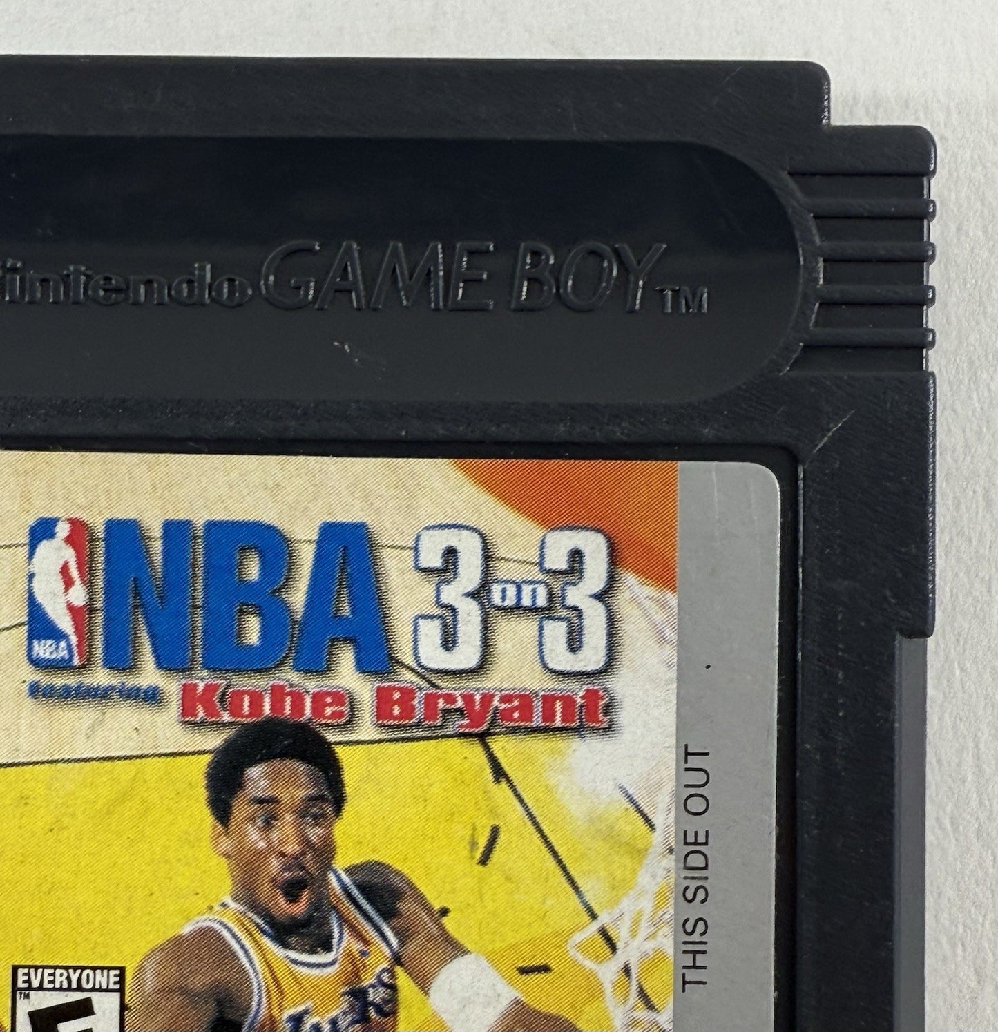 NBA 3 on 3 featuring Kobe Bryant (Nintendo GameBoy Color, 1999) Game Cartridge