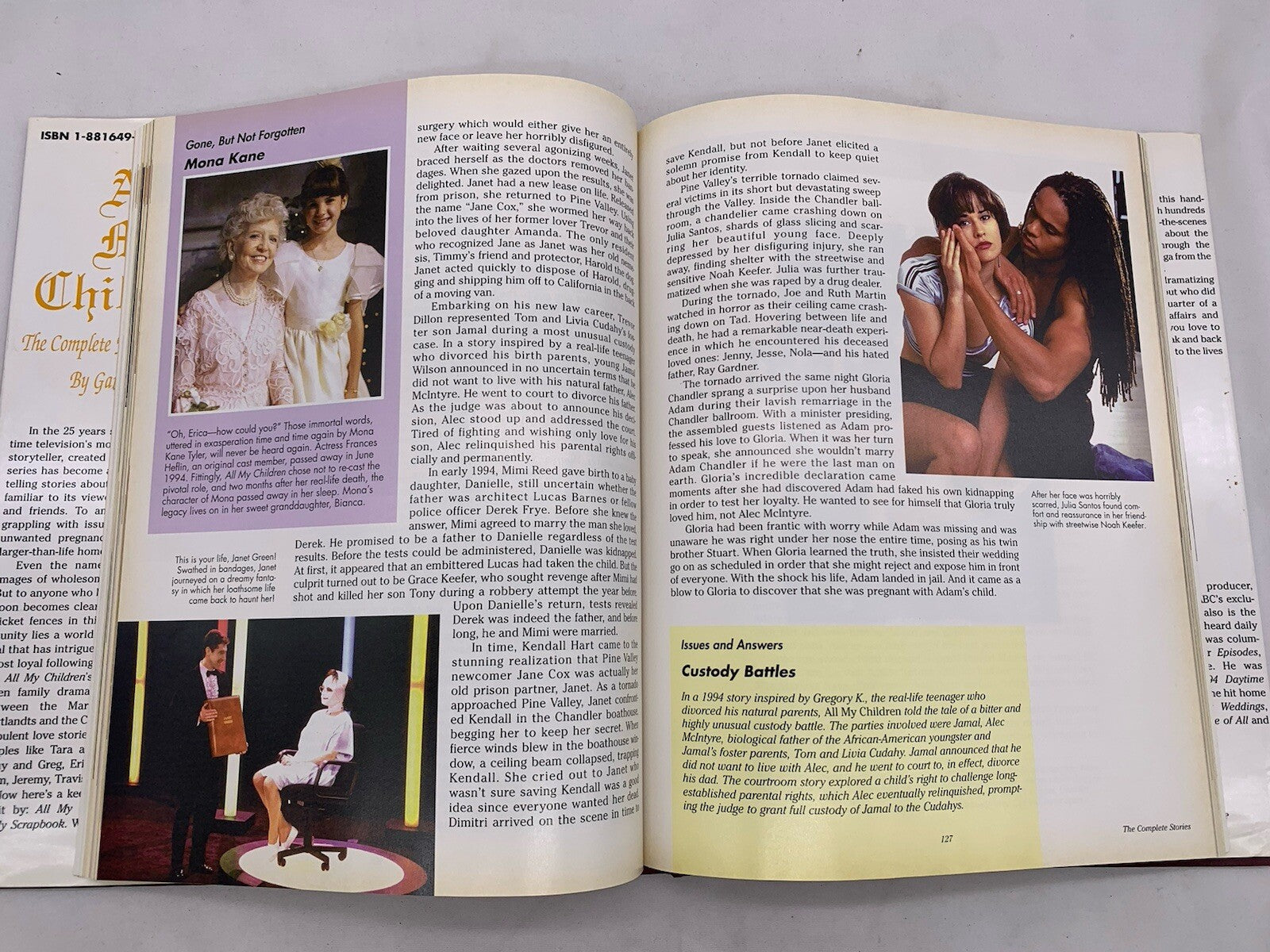 All My Children: The Complete Family Scrapbook by Gary Warner (Hardcover, 1994)