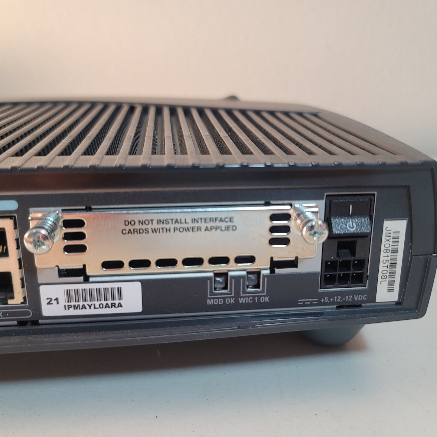 Cisco 1700 Series Wired Modular Router