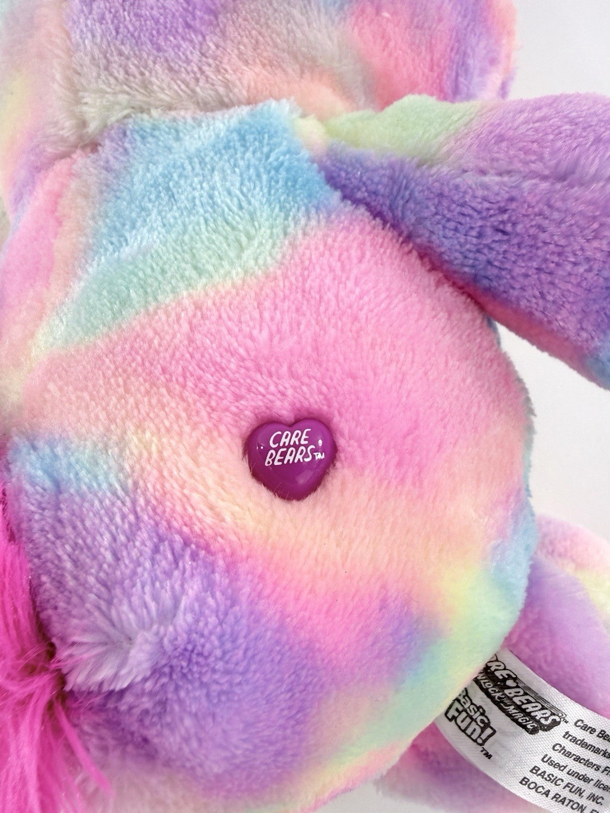 Big Fun 2021 Care Bears Hoodie Friends 12” Cheer Bear Unicorn Plush