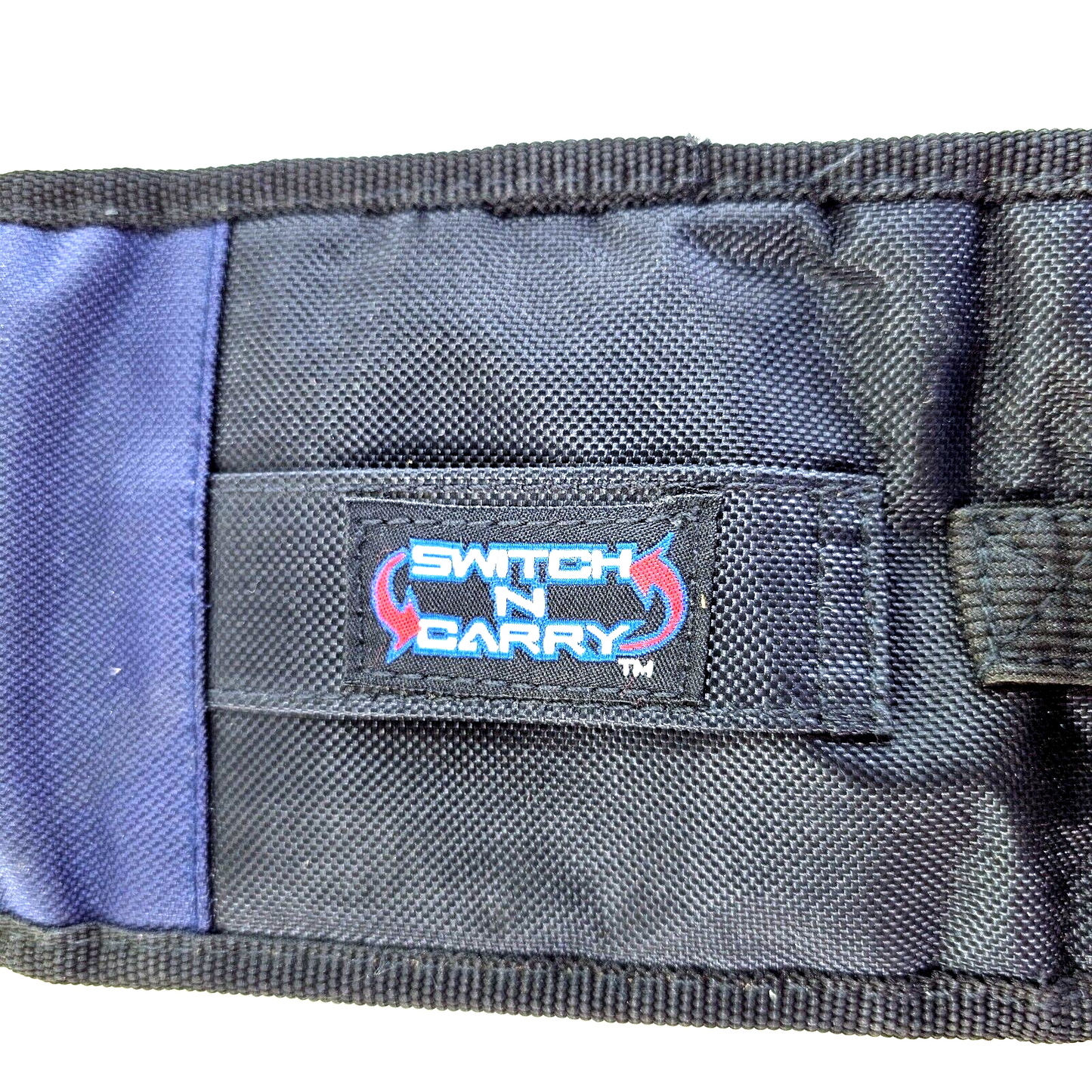 Nintendo Game Boy Advance SP Official Switch N Carry Blue/Black Soft Travel Case