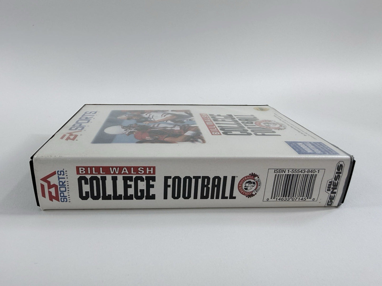 Bill Walsh College Football (Sega Genesis, 1993) Game Case Manual Inserts Reg.