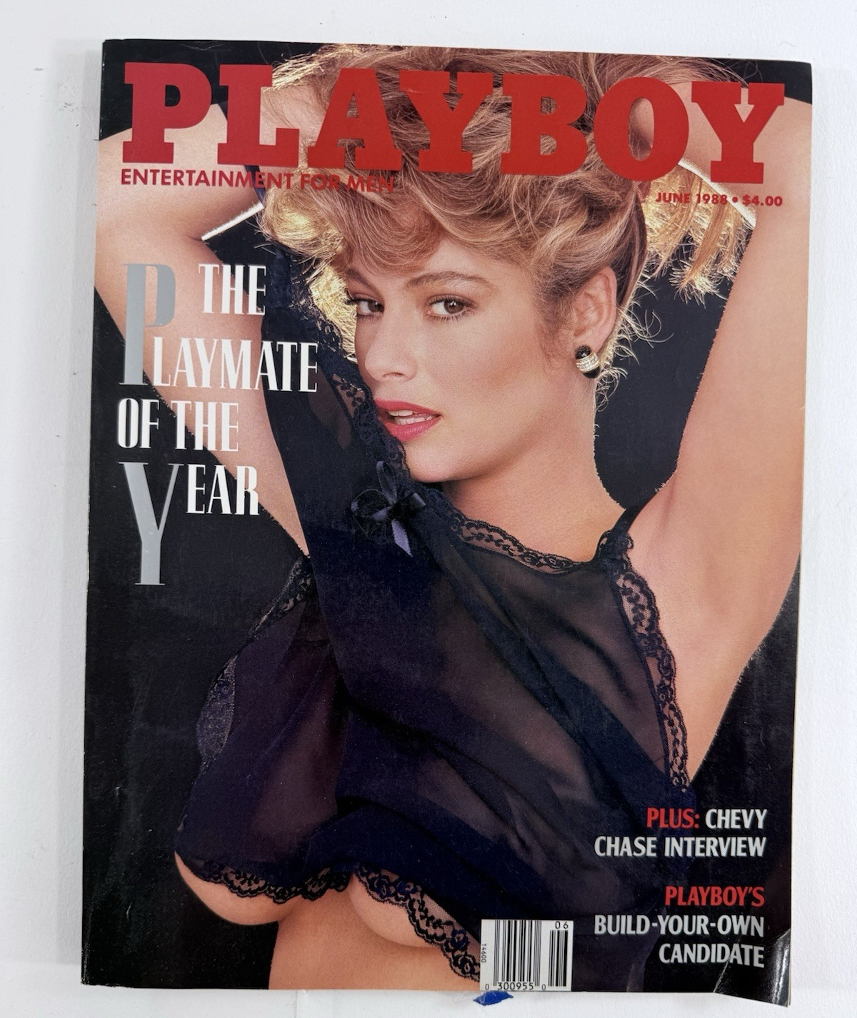 Playboy 1988 Vintage Issues Jan, Mar, Apr, May, Jun, Aug (6) - with Centerfolds