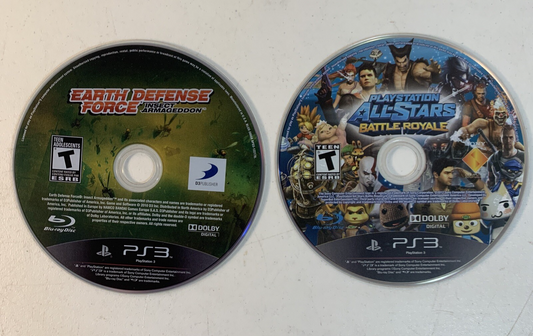 PlayStation All-Stars Battle Royale/Earth Defense Force: Insect Armageddon PS3
