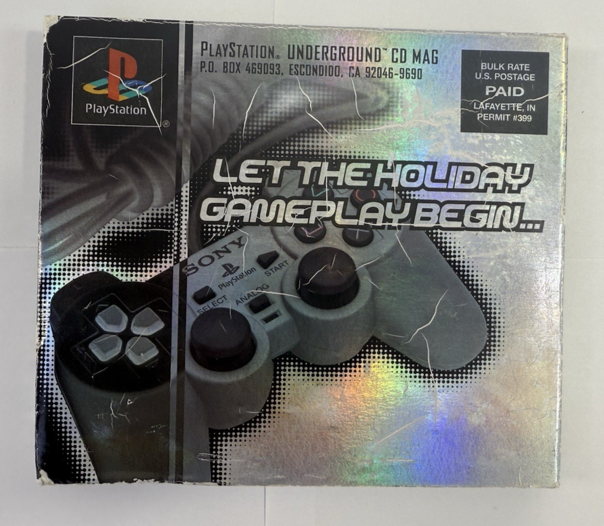 PlayStation Underground Vol. 2 Issue 4 (Sony PlayStation, 1998) Discs and Case