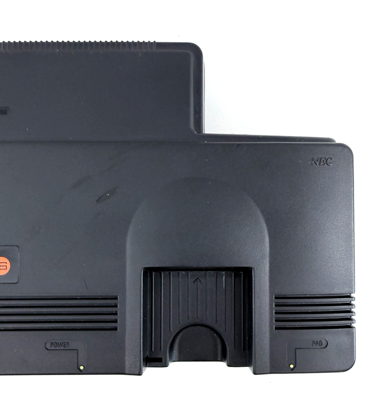 NEC TurboGrafx-16 HES-TGX-01 Console with TurboPad and Cables - Tested & Cleaned