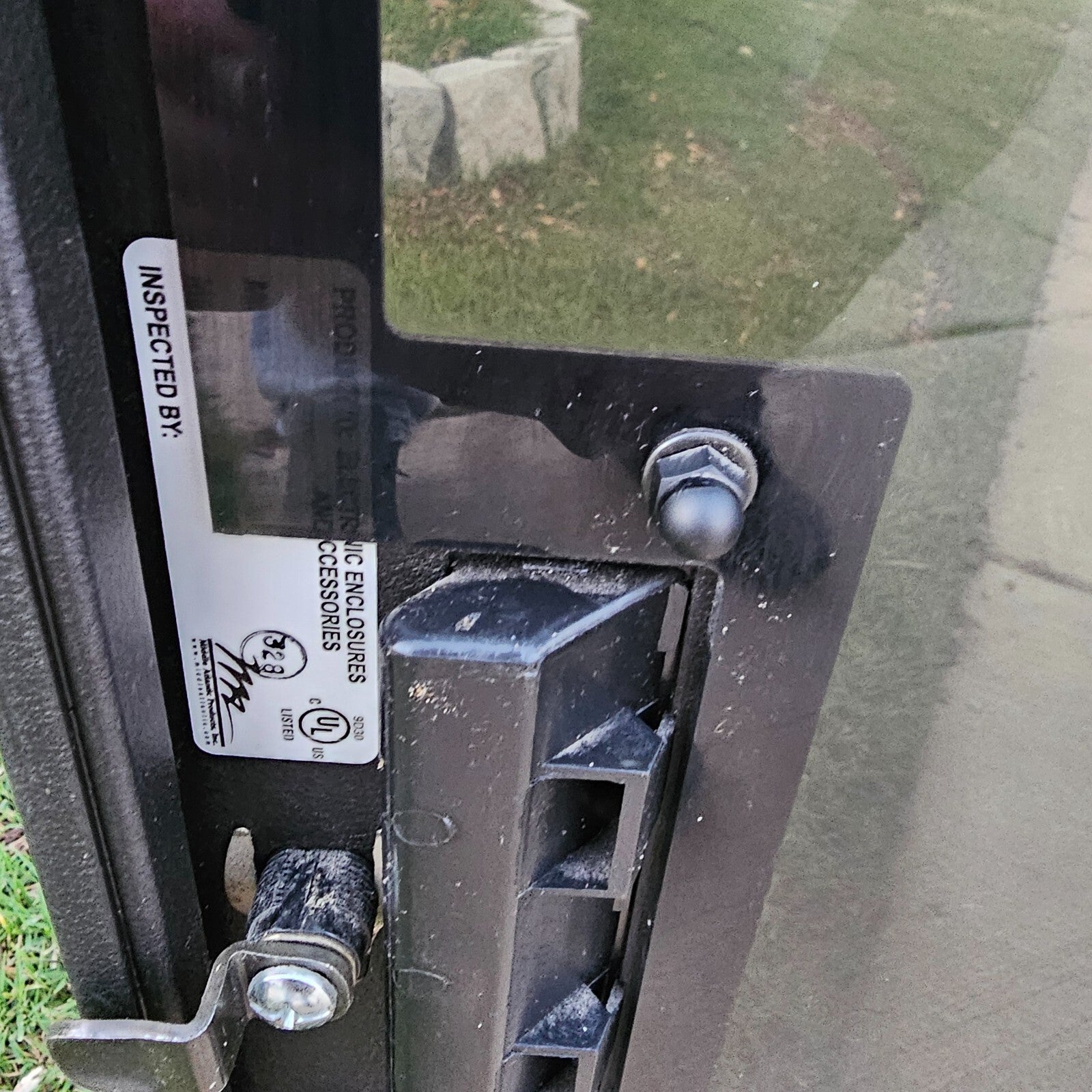 Stage Front Presentation Systems Custom Mounted Audio/Video Cabinet - Read