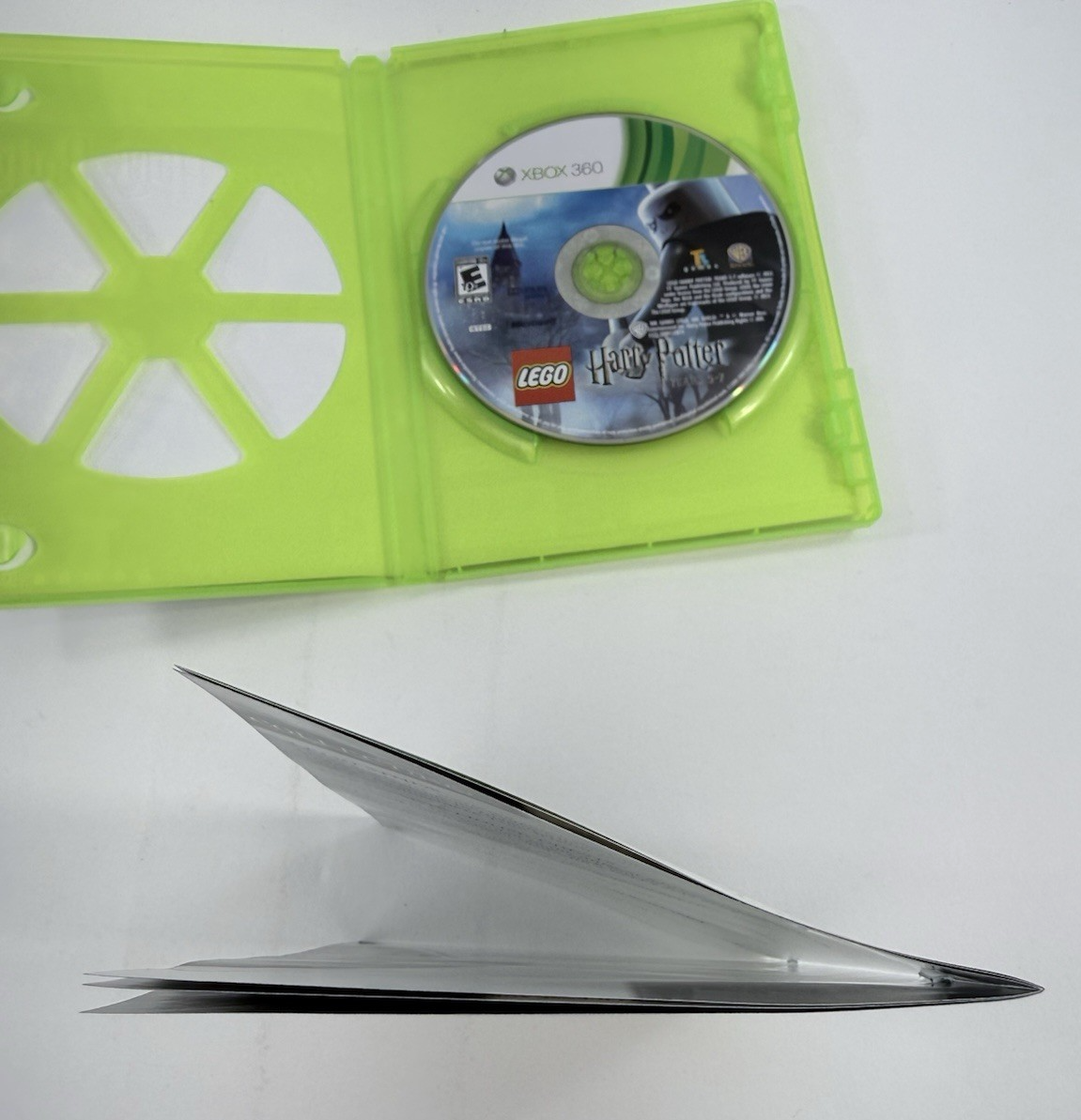 LEGO Harry Potter: Years 5-7 (Microsoft Xbox 360, 2011) Game Case Manual -Tested