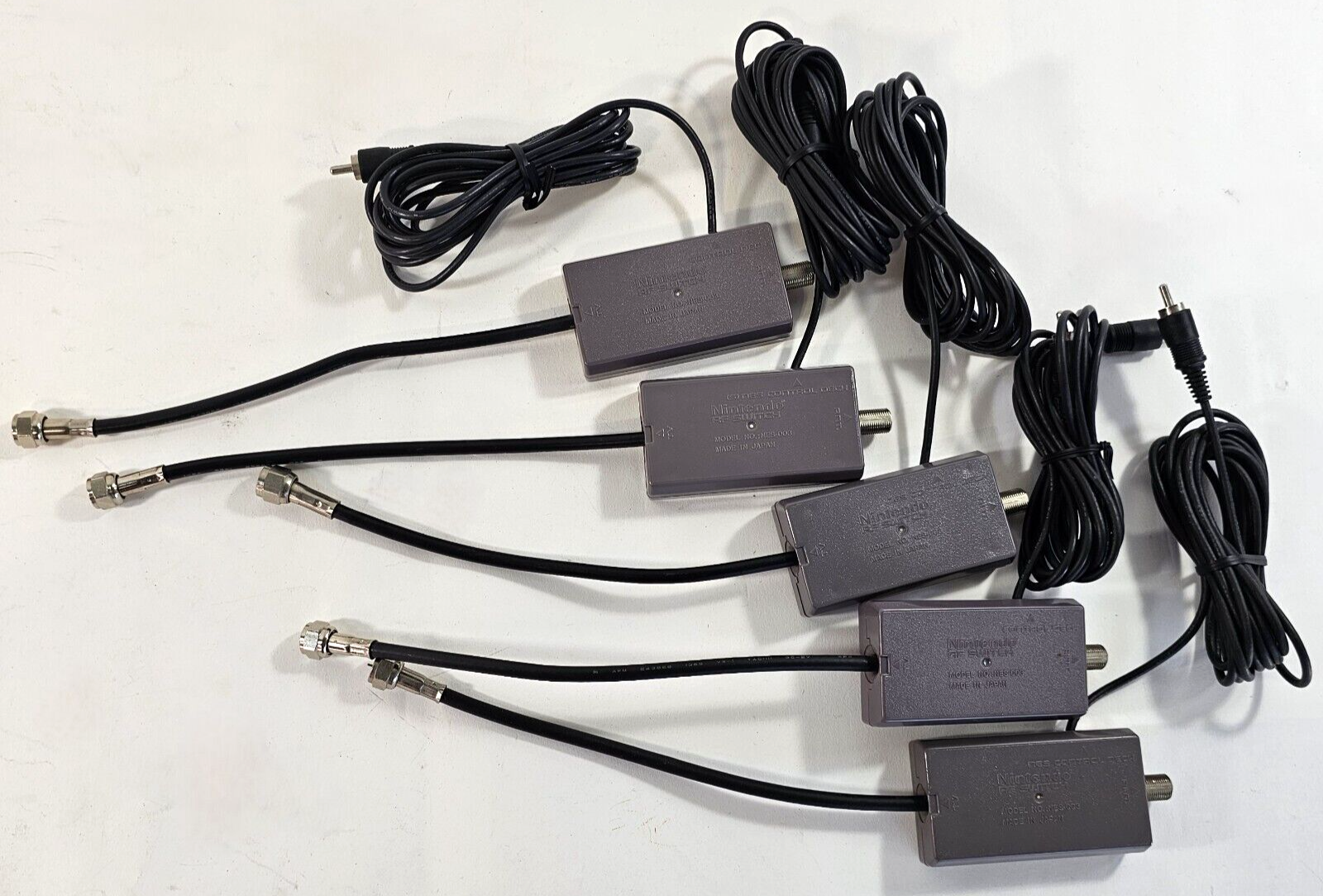 Nintendo Entertainment System RF Switch NES-003 (Bundle of 5) - Tested