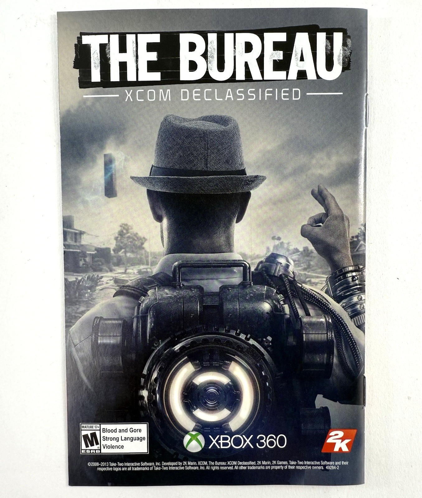 XCOM: Enemy Within Commander Edition (Microsoft Xbox 360, 2013) Game Case Manual
