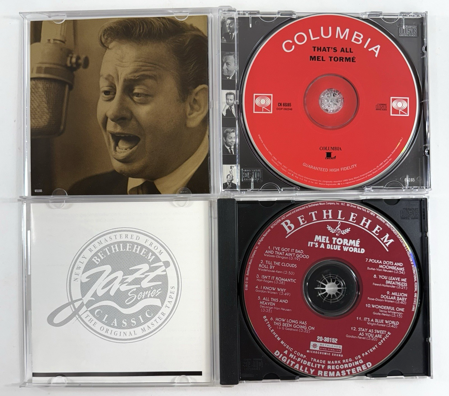 Mel Tormé CD Bundle - Great American Songbook, In Hollywood, London Sessions +5