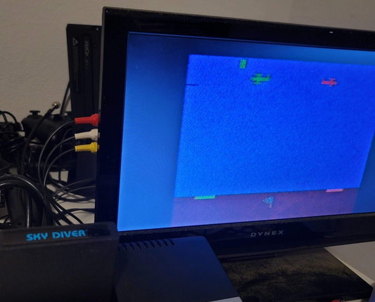 Sky Diver (Atari 2600, 1978) Game cartridge