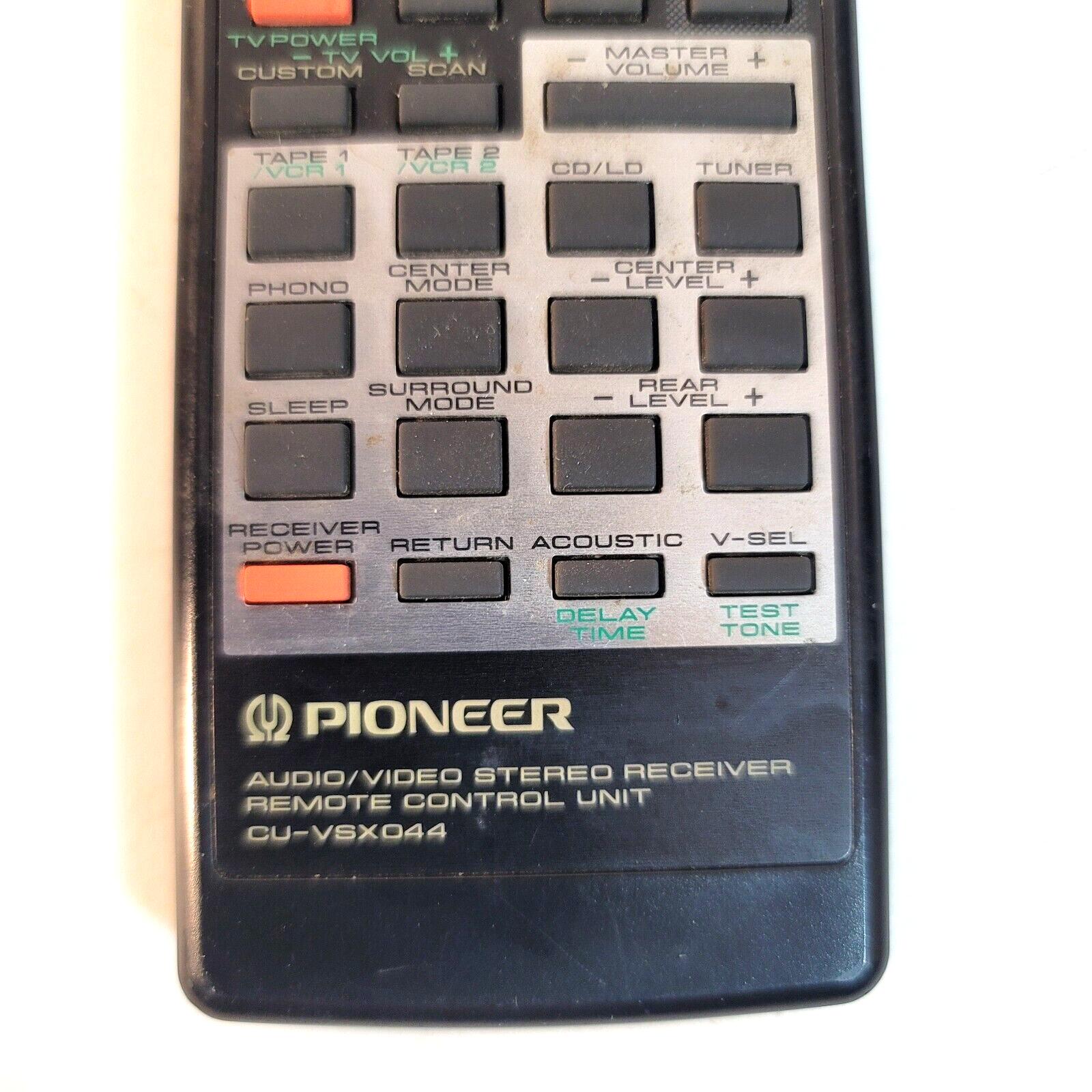 Pioneer CU-VSX044 Audio/Video Stereo Receiver Remote Tested Working OEM Original