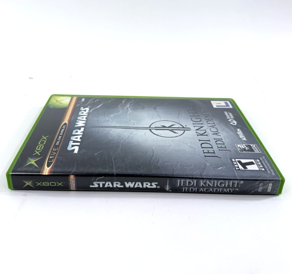 Star Wars Jedi Knight: Jedi Academy (Xbox, 2003) Game Case Manual Registration