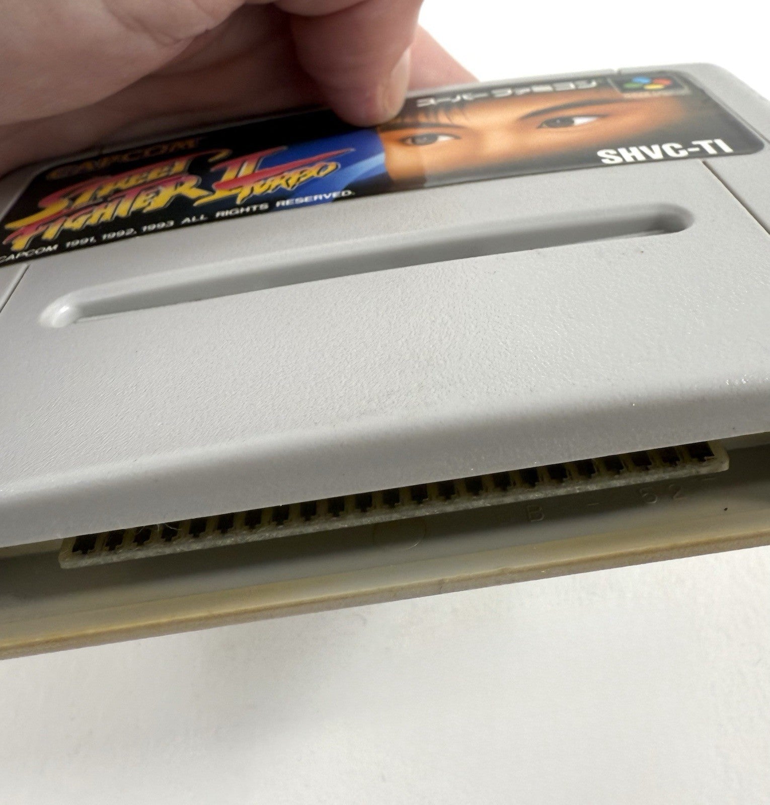 Street Fighter II: Turbo (Super Famicom, 1993) Game Cartridge - Tested