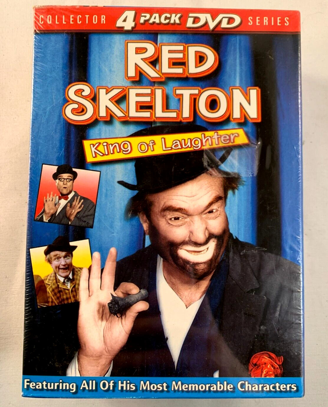 Red Skelton - King of Laughter (DVD, 2001) NEW