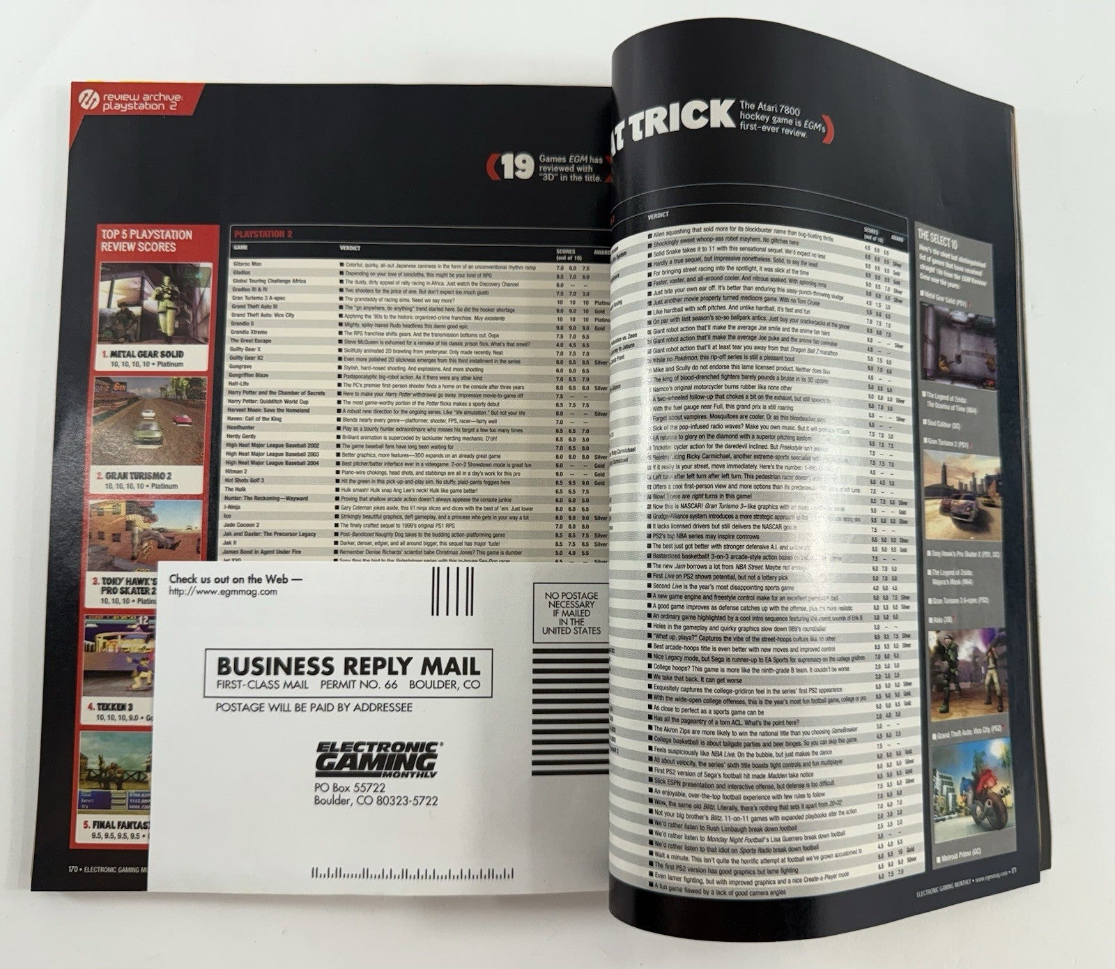 Electronic Gaming Monthly Magazine Issue 174 (Jan 2004) Ultimate Reviews Issue