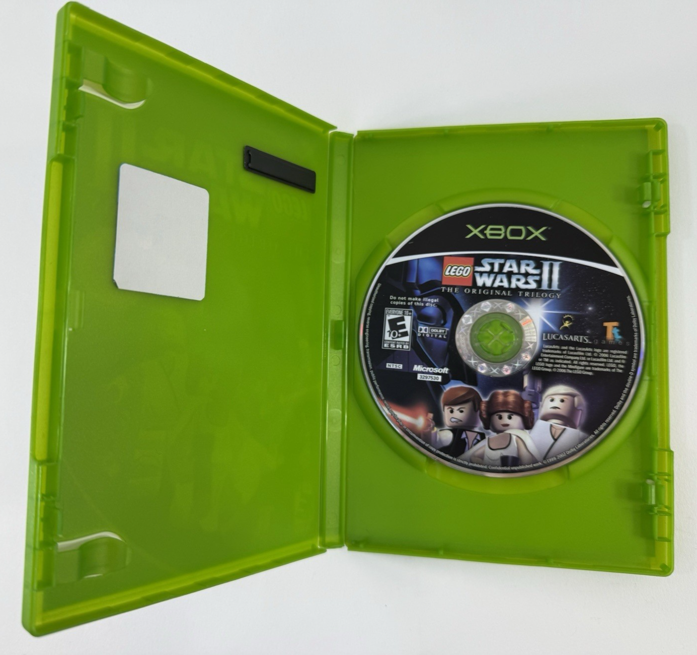 LEGO Star Wars II: The Original Trilogy (Xbox ,2006) Game and Case - Tested