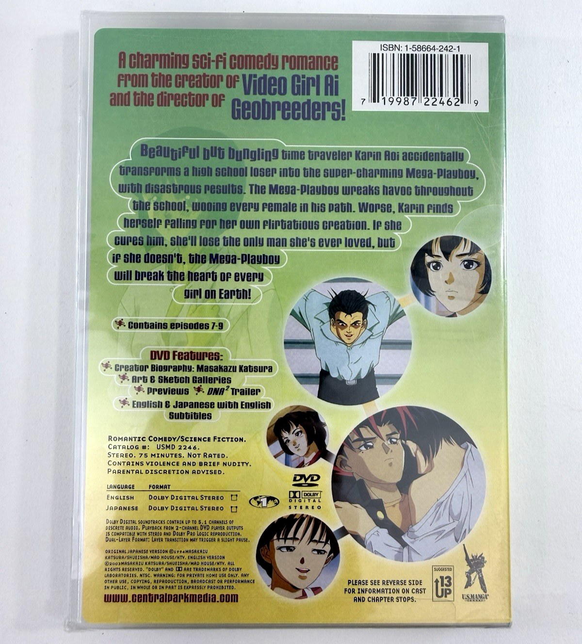 DNA2: Vol. 3 - Mutation (DVD, 2003) US Manga - New, Factory Sealed