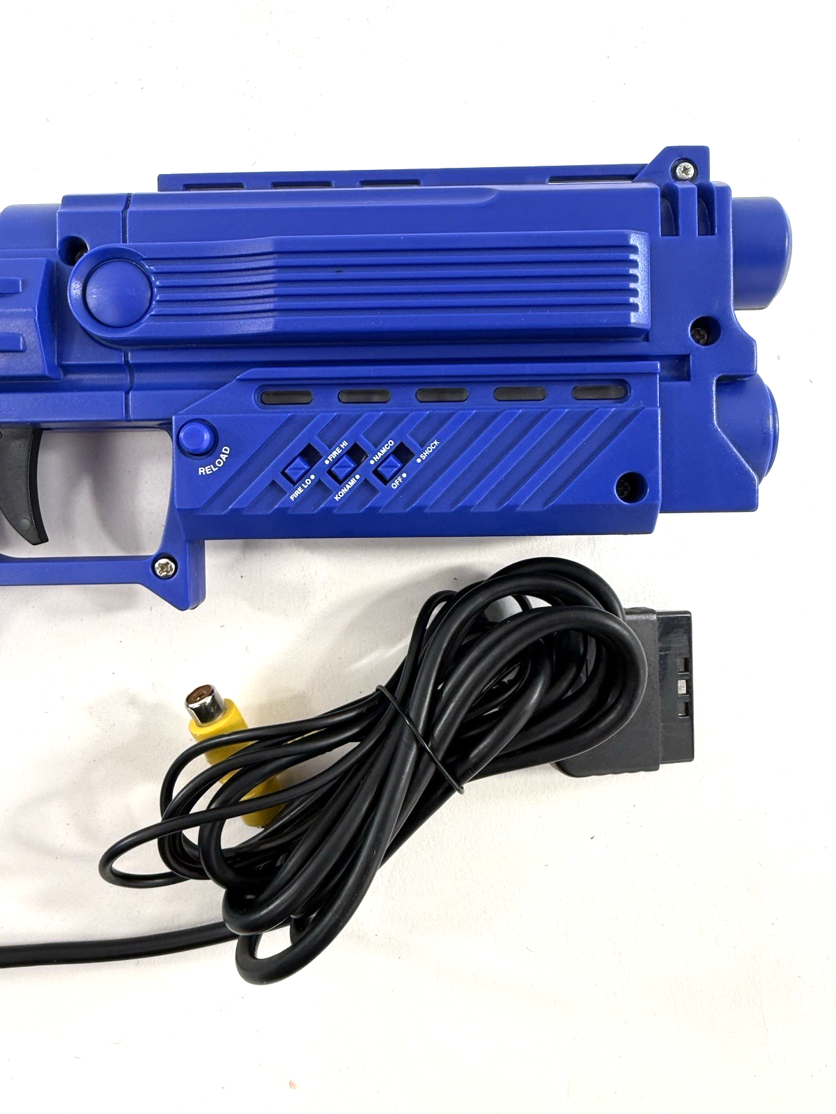 Nyko Super Cobra Blue Light Gun PS-80040-E09 for PS1/PS2 - Tested and Working
