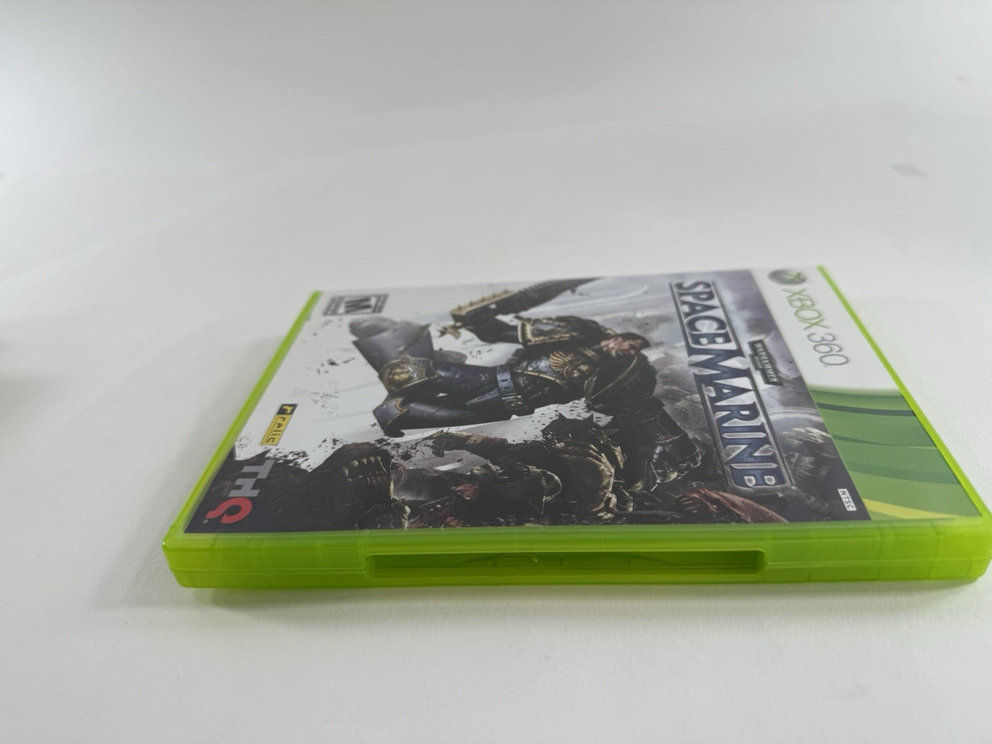 Warhammer 40,000: Space Marine (Xbox 360, 2011) Game Case Manual - Tested