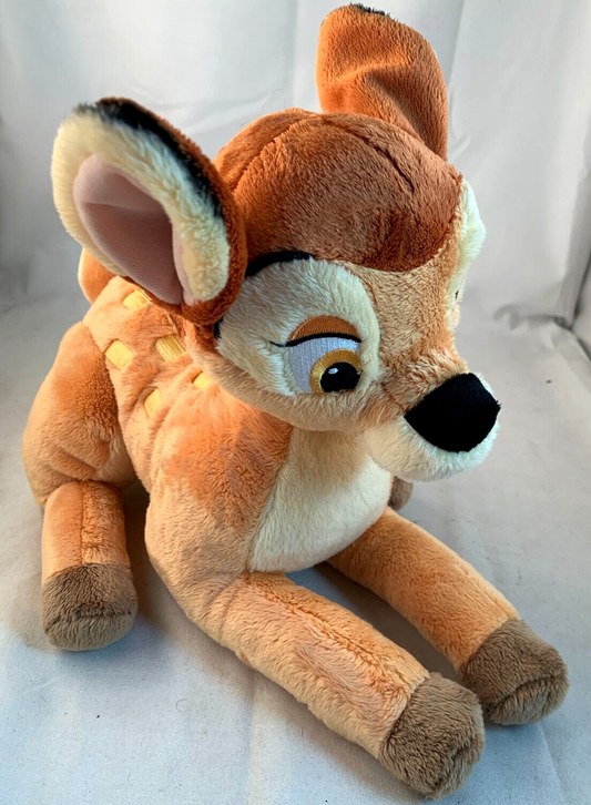 Disney Store Bambi Plush Deer Genuine Original Authentic Stuffed Animal 14”