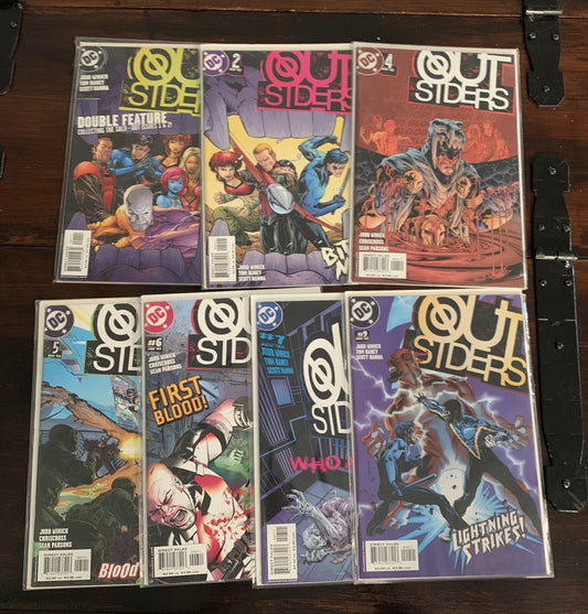 OUTSIDERS DOUBLE FEATURE #1/2 (2003) VF  2,4,5,6,7,9 Lot Of 7 DC Comics