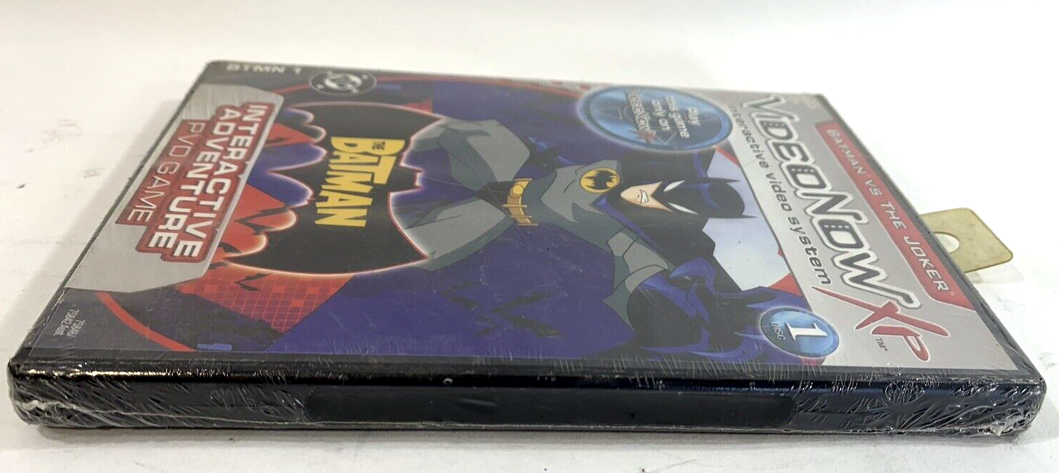 Interactive Adventure: Batman vs. The Joker ( VideoNow XP, 2005) New, Sealed PVD