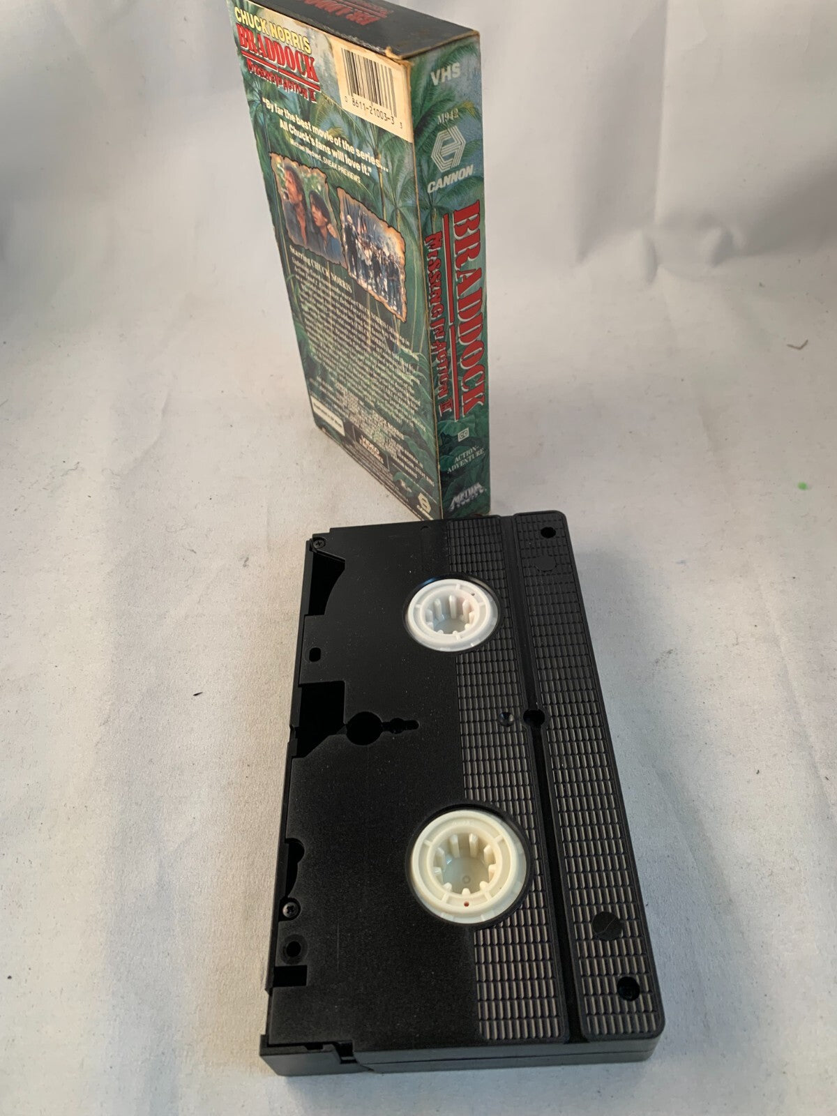 Chuck Norris - Braddock (VHS bundle) Code of Silence