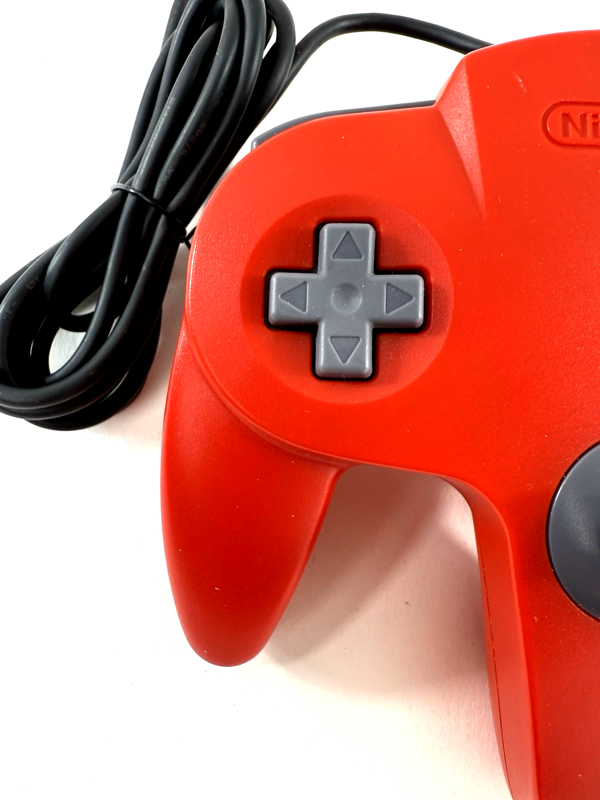 Nintendo 64 Solid Red Wired Controller NUS-005 - Tight Stick - Tested