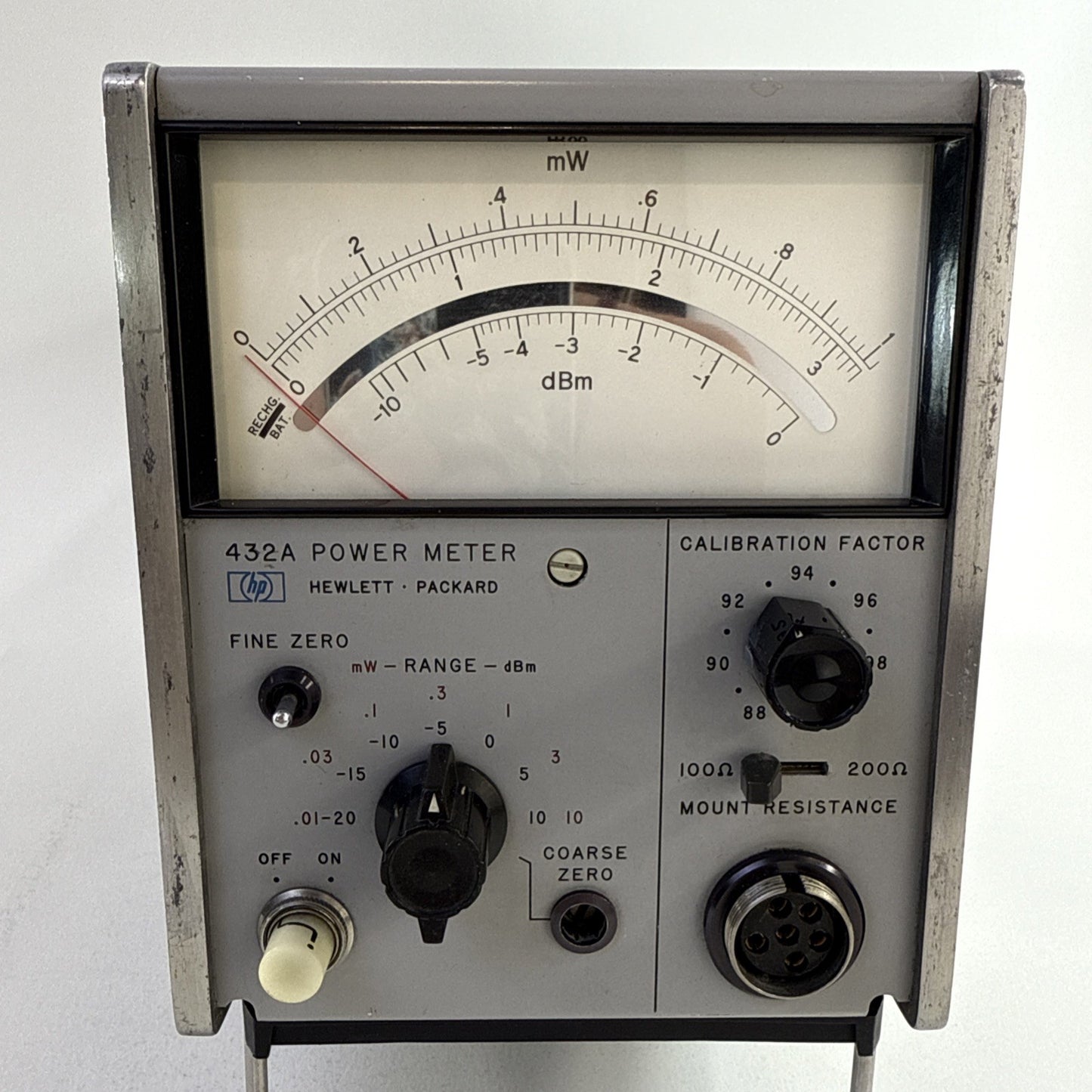 HP Vintage Hewlett Packard 432A Thermistor RF Power Meter - Tested