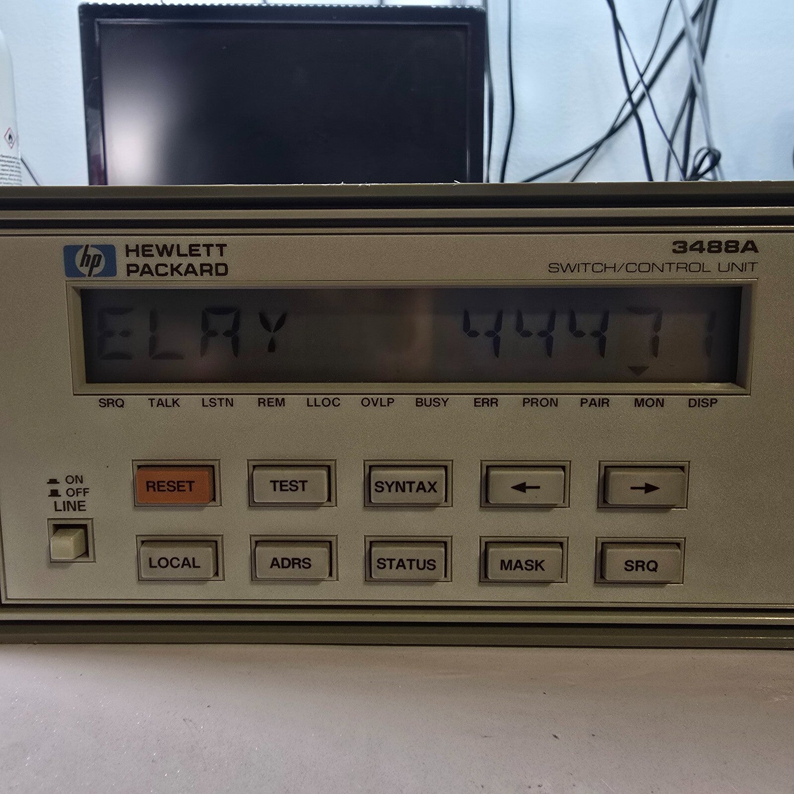 HP Agilent 44471A General Purpose Relay Module - Tested and Working (1313)