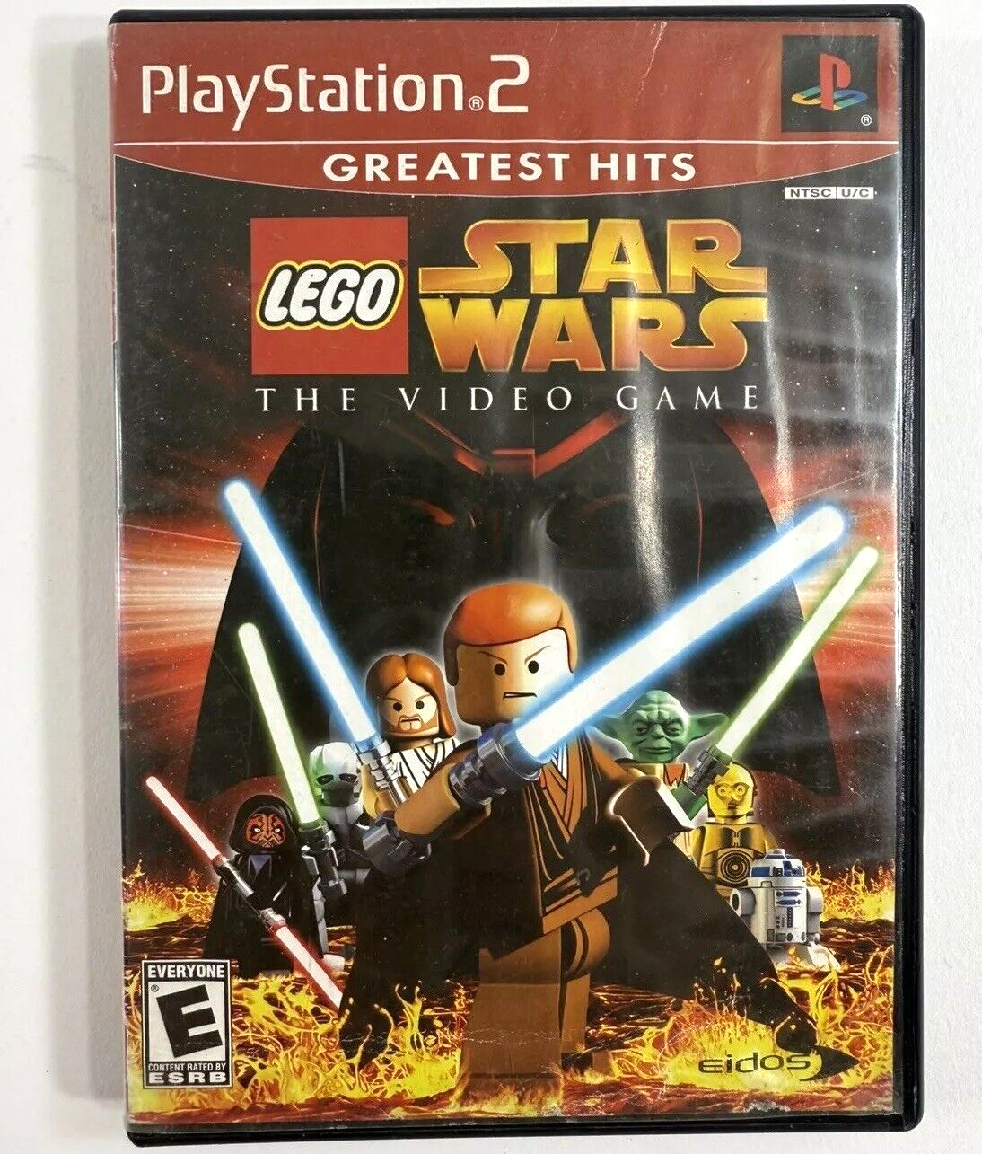 LEGO Star Wars: The Video Game (PlayStation 2, 2005) Game Case Manual - Tested