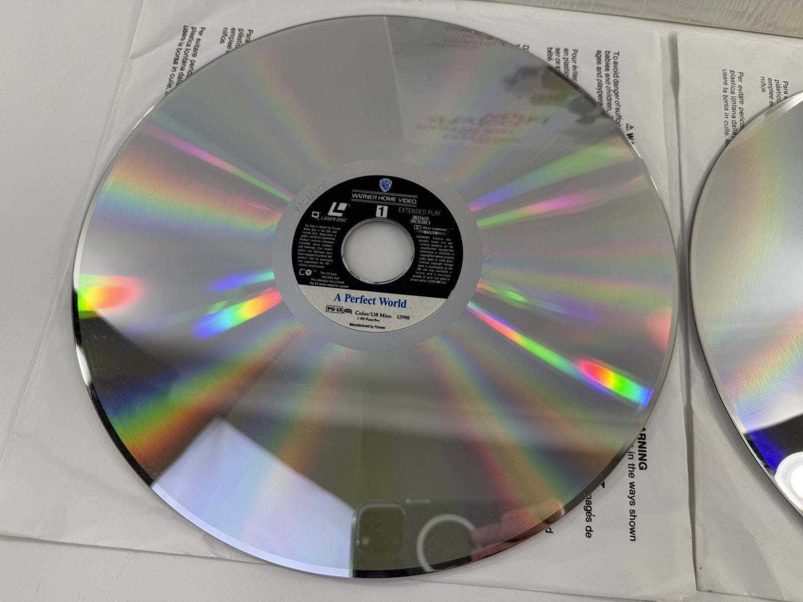 Jack (Laserdisc Bundle) A Perfect World, Losing Isaiah, In The Name Of The…