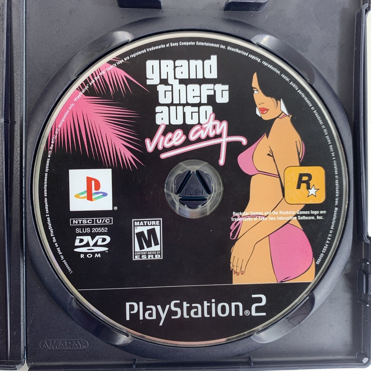 Grand Theft Auto: Vice City (Sony PlayStation 2, 2002) Game Case Manual - Tested